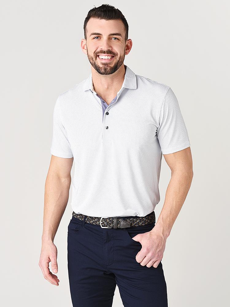 Greyson Men’s Dream Weaver Polo - Saint Bernard