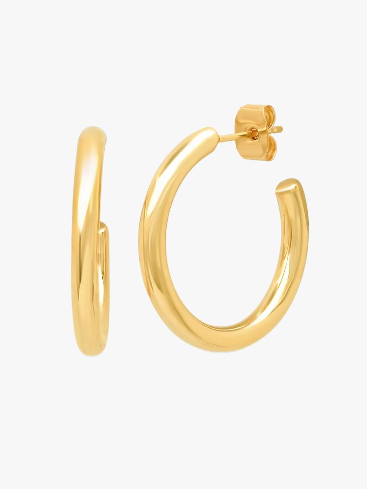 Tai Gold Hoop Earring - Saint Bernard
