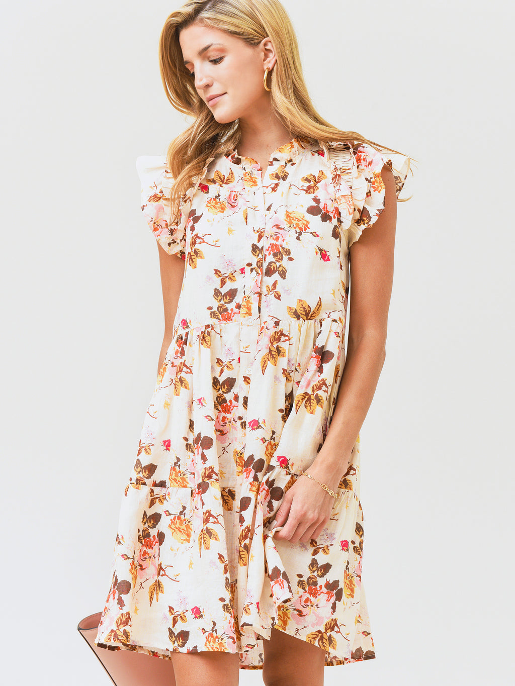 SEA Women's Esme Short Sleeve Dress - Saint Bernard