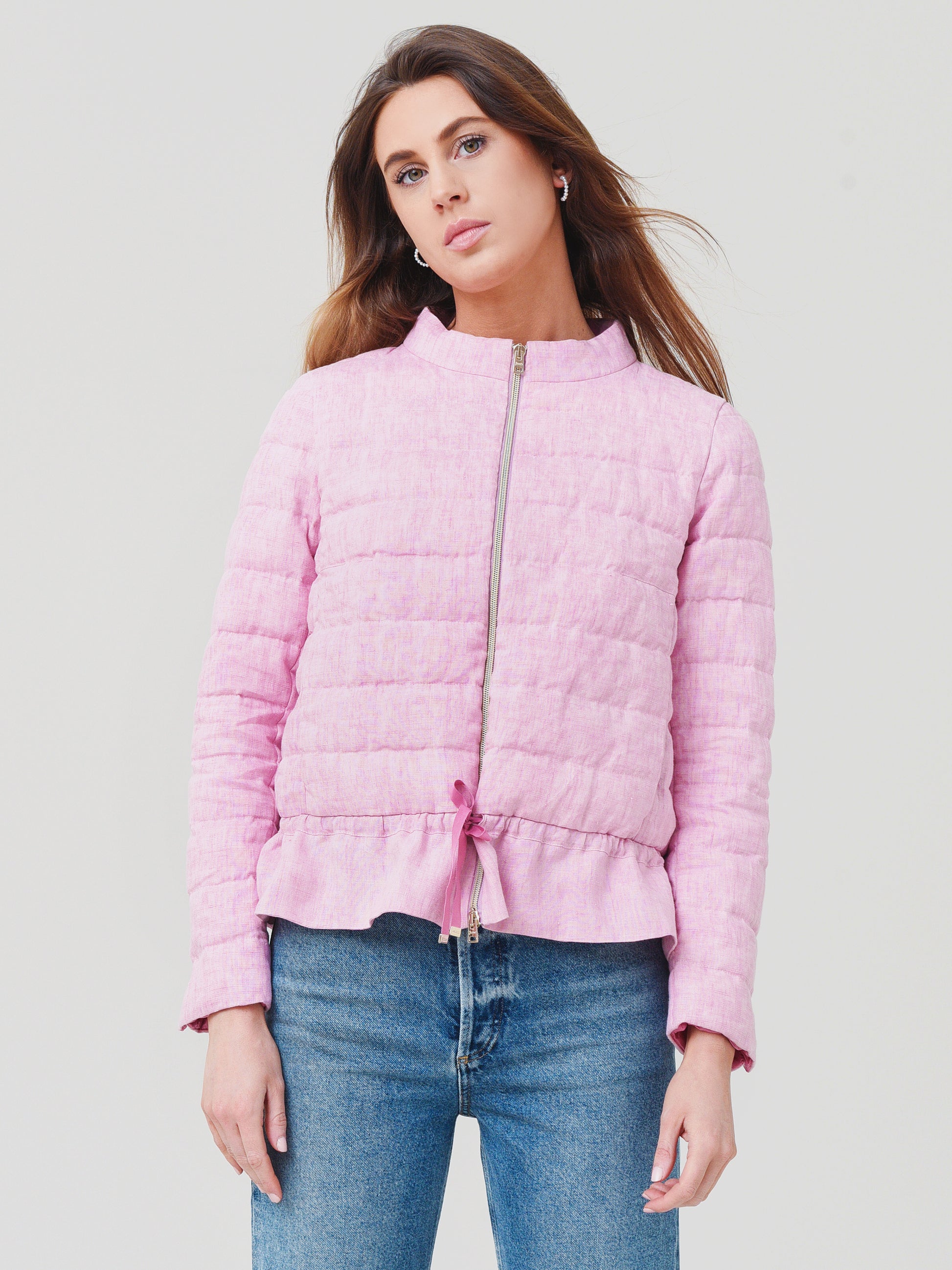 Herno Women's Woven Half Coat - Saint Bernard