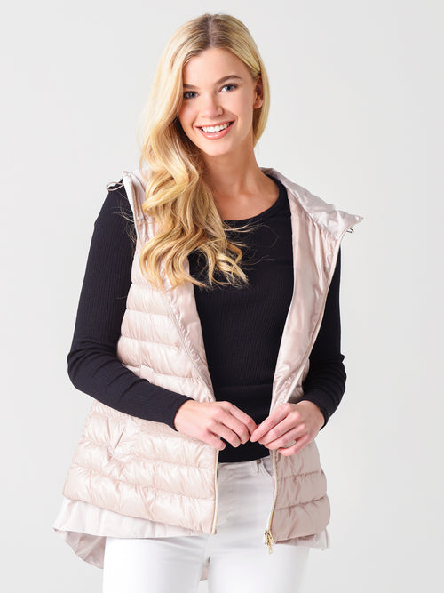 Herno Women's Woven Vest Half Coat