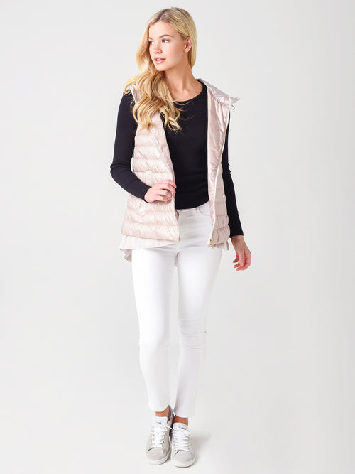 Herno Women's Woven Vest Half Coat