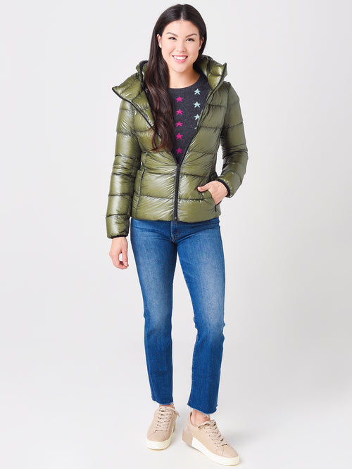 Herno Women's Woven Long Sleeve Jacket