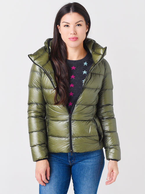 Herno Women's Woven Long Sleeve Jacket