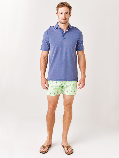 Bermies Men's Pineapple Vibes 2.0 Classics Swim Trunk