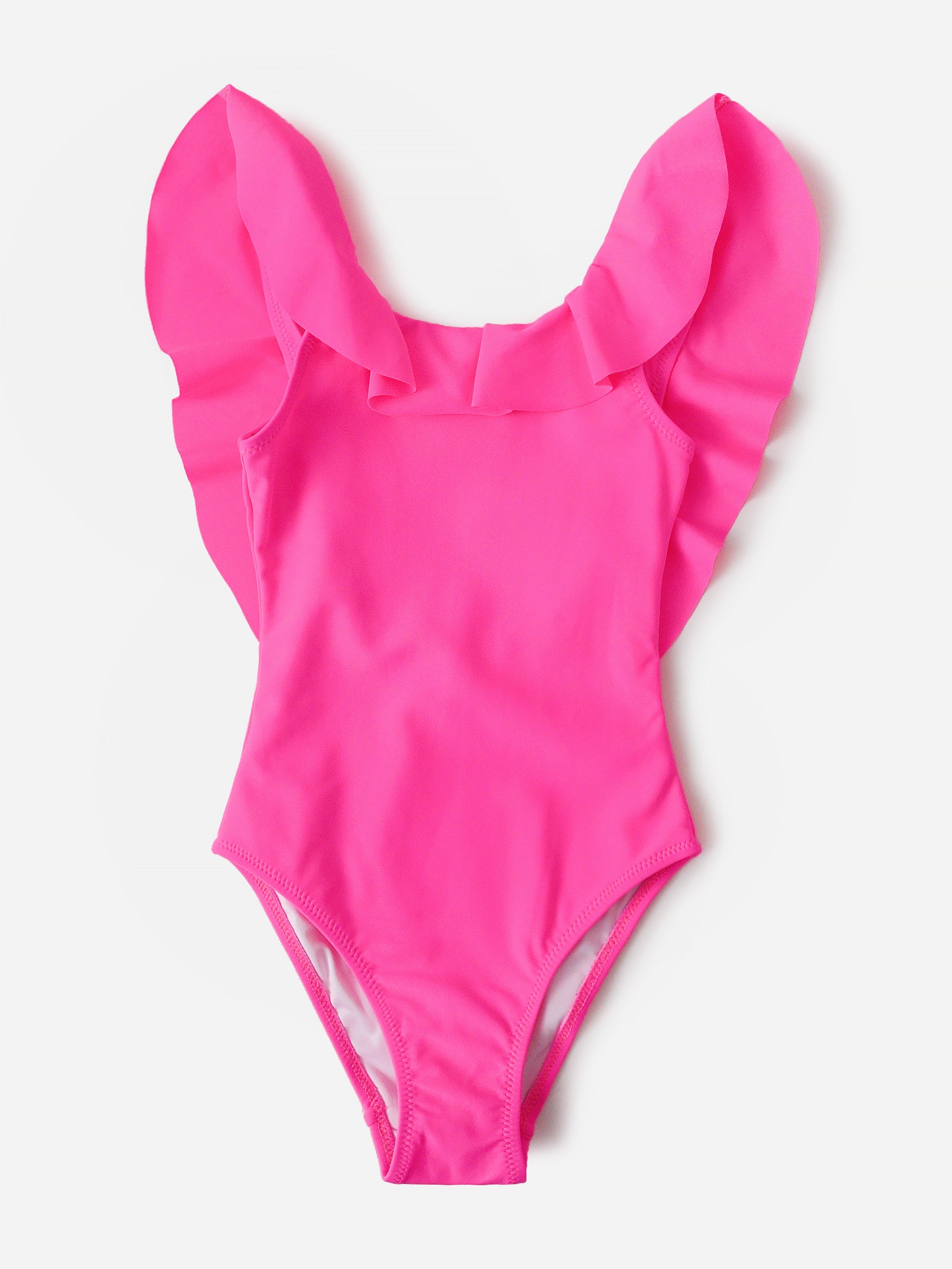 Stella Cove Girls' Ruffle One-Piece Swimsuit Saint Bernard