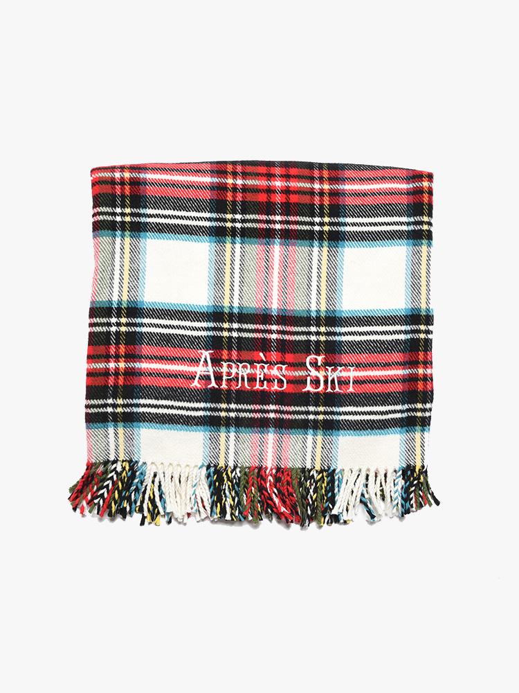 A Soft Idea Classic Tartan Plaid Apres Ski Throw - Saint Bernard