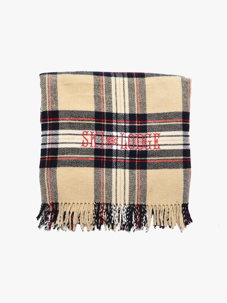 A Soft Idea Classic Tartan Plaid Ski Lodge Throw - Saint Bernard