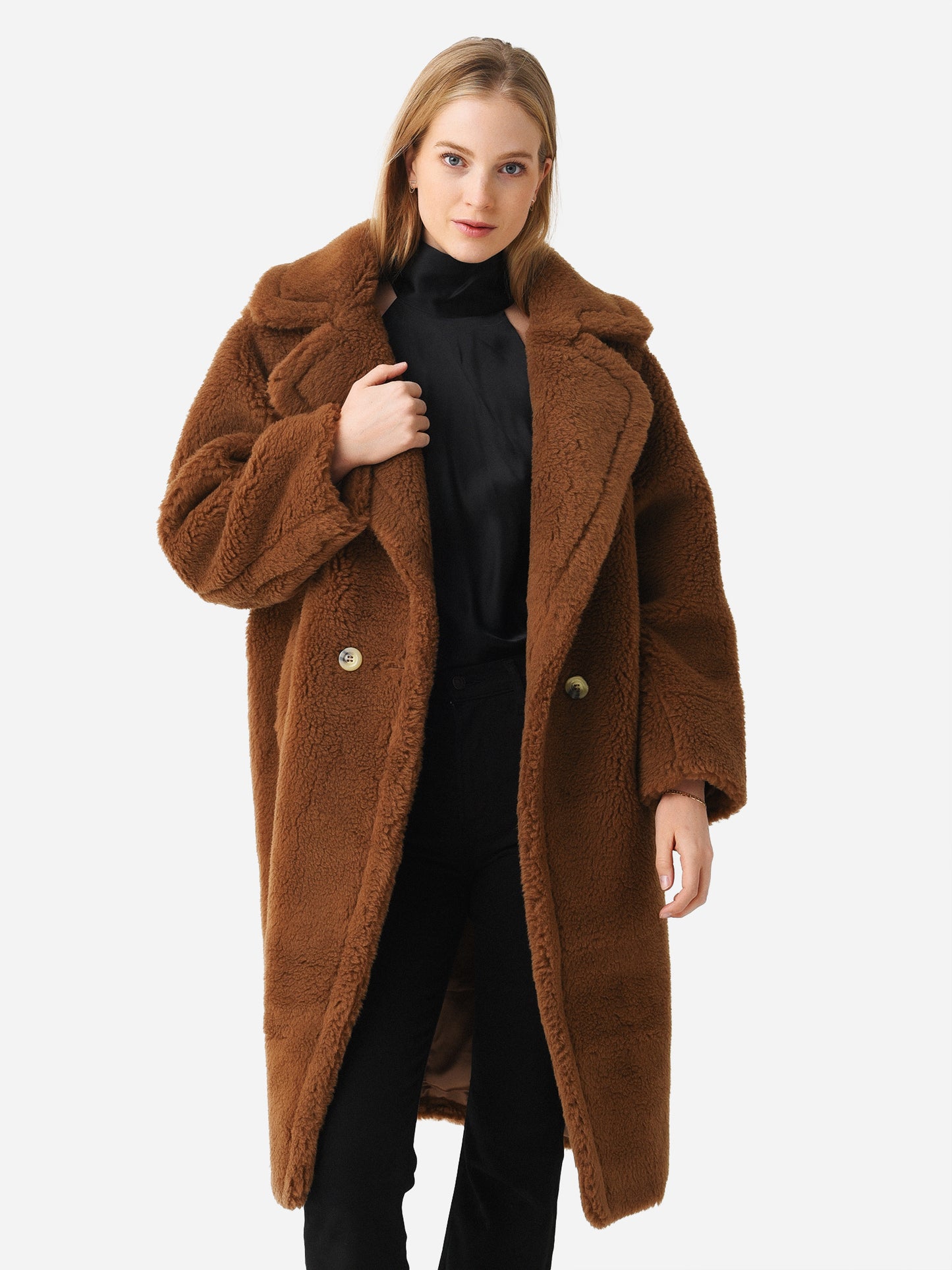 Pissenlit Women's Teddy Coat - Saint Bernard