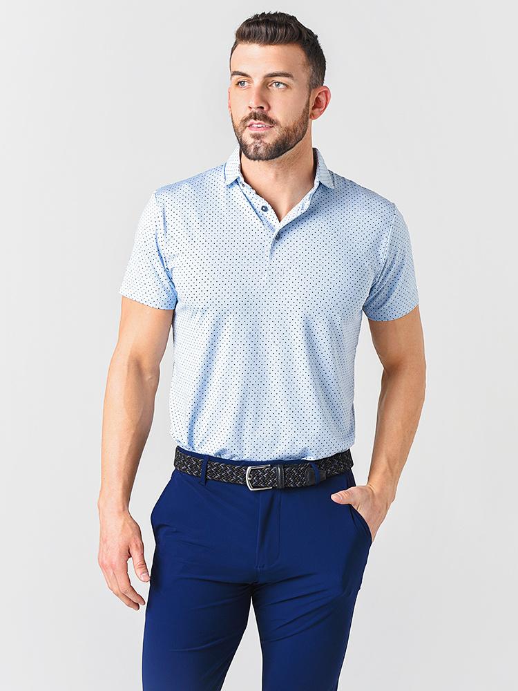 Mizzen+Main Men's Phil Mickelson Polo - Saint Bernard