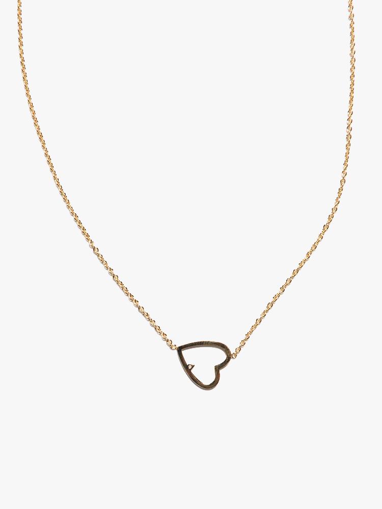 Tai One Cubic Heart Necklace