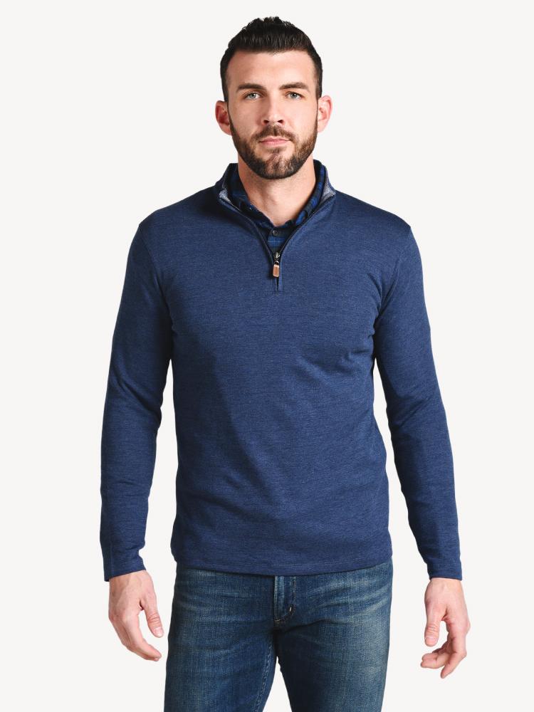 Mizzen+Main Men’s Stanton Pullover Sweater - Saint Bernard