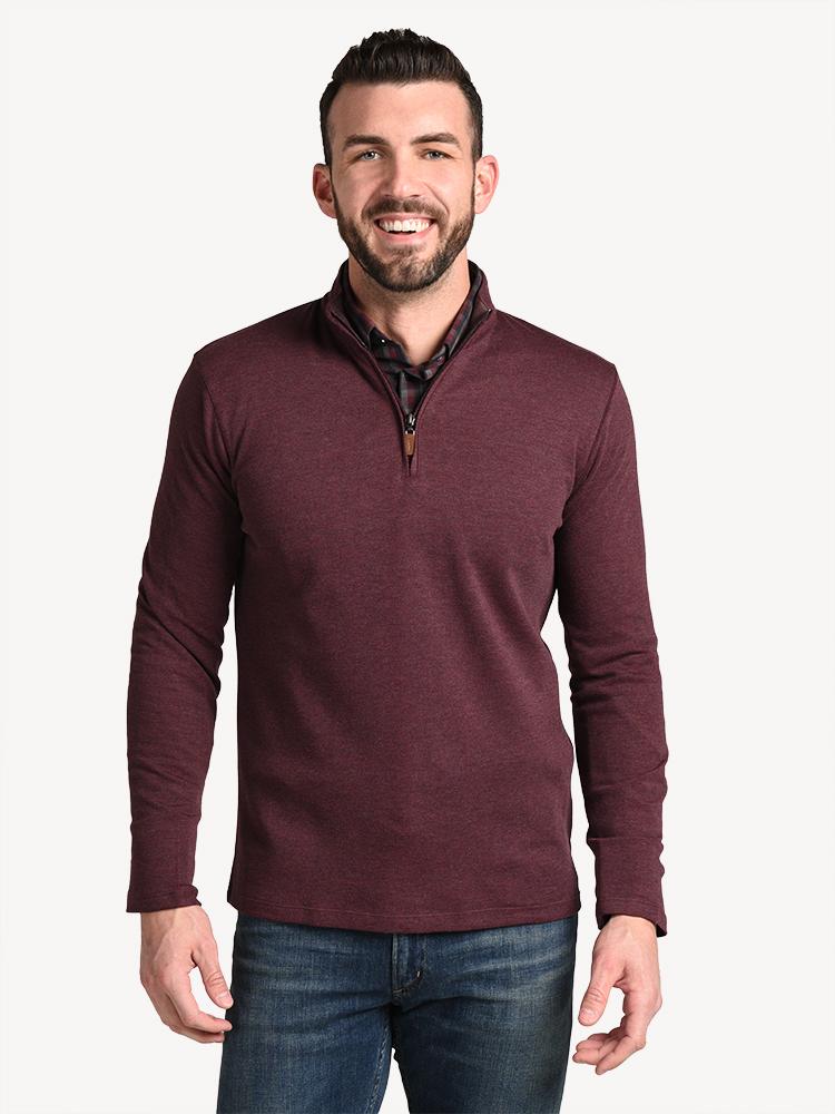Mizzen+Main Men’s Rivington Pullover - Saint Bernard