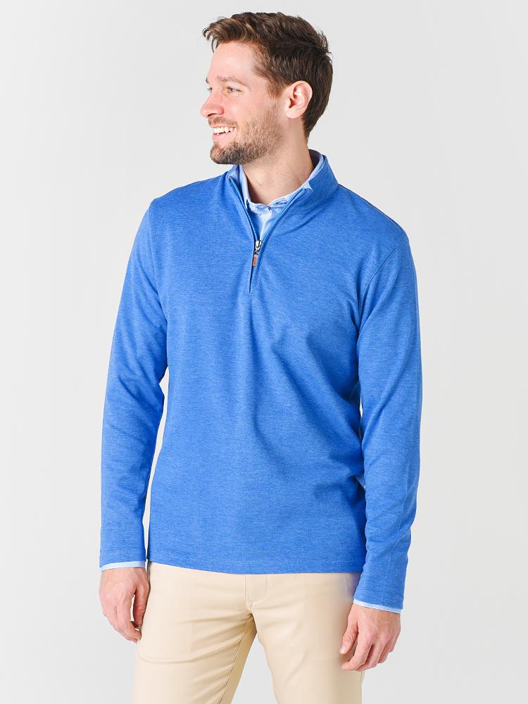 Mizzen+Main Men’s Fairway Pullover Sweater - Saint Bernard