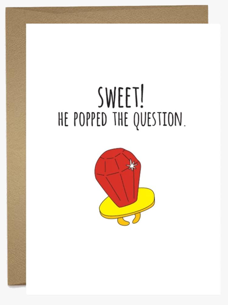 Humdrum Paper Popped Question - Saint Bernard