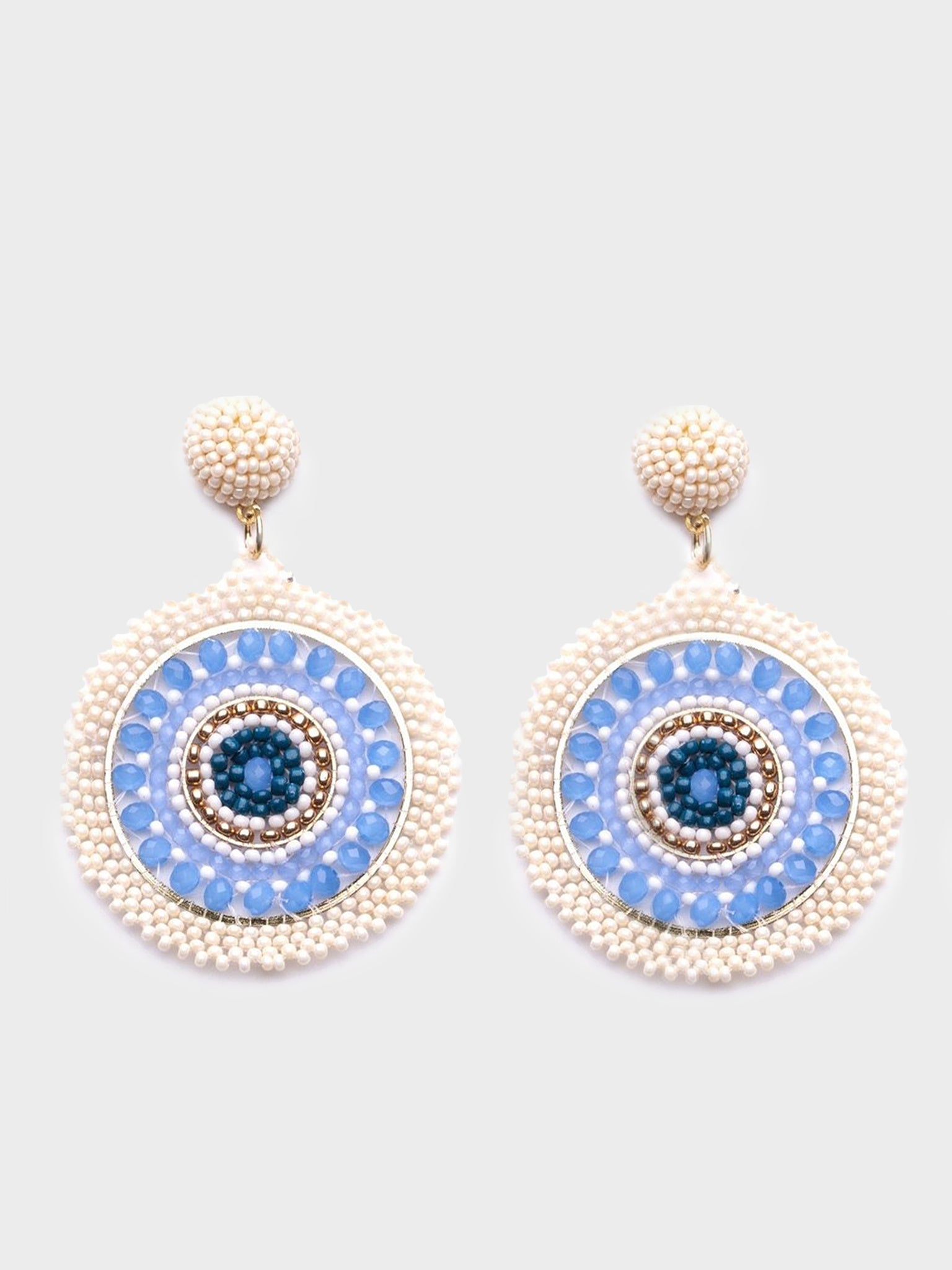 Oliphant Positano Beaded Earring - Saint Bernard