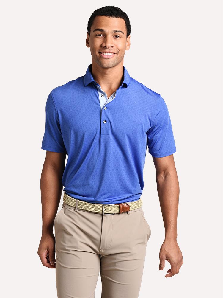 Greyson Peaks and Valleys Polo - Saint Bernard