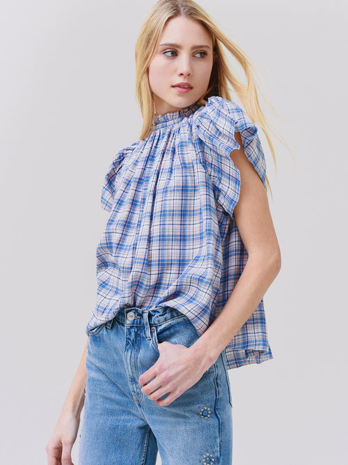 Trovata Women's Carla Highneck Shirt