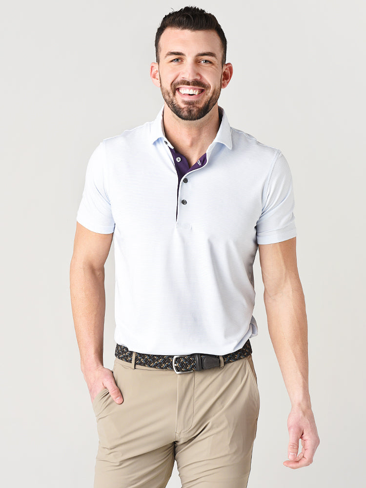Greyson Men’s Saranac Polo - Saint Bernard