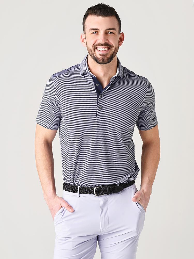 Greyson Men’s Saranac Polo - Saint Bernard