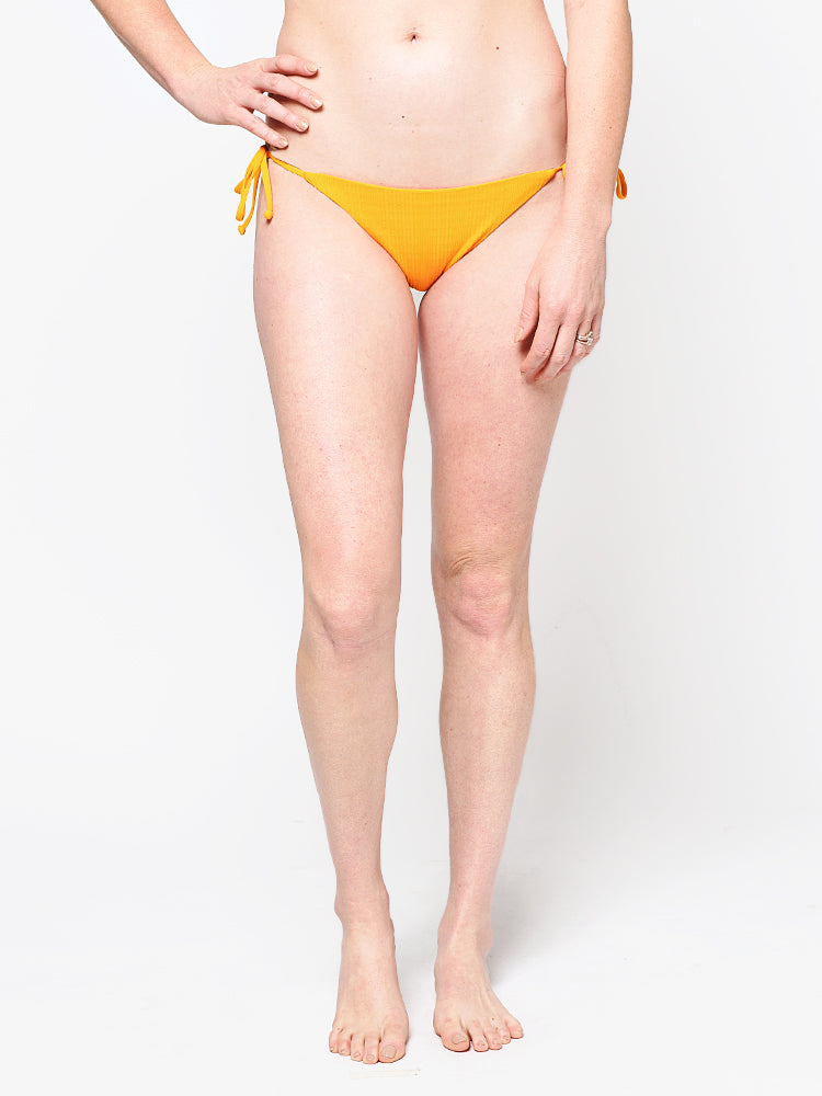 L Space Women’s Pointelle Rib Lily Bikini Bottom - Saint Bernard