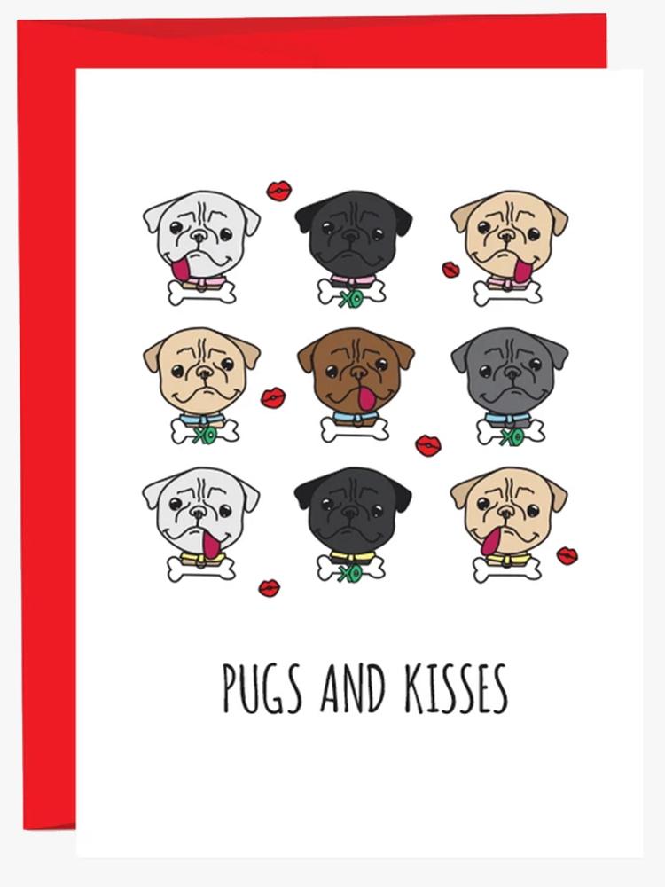 Humdrum Paper Pugs and Kisses