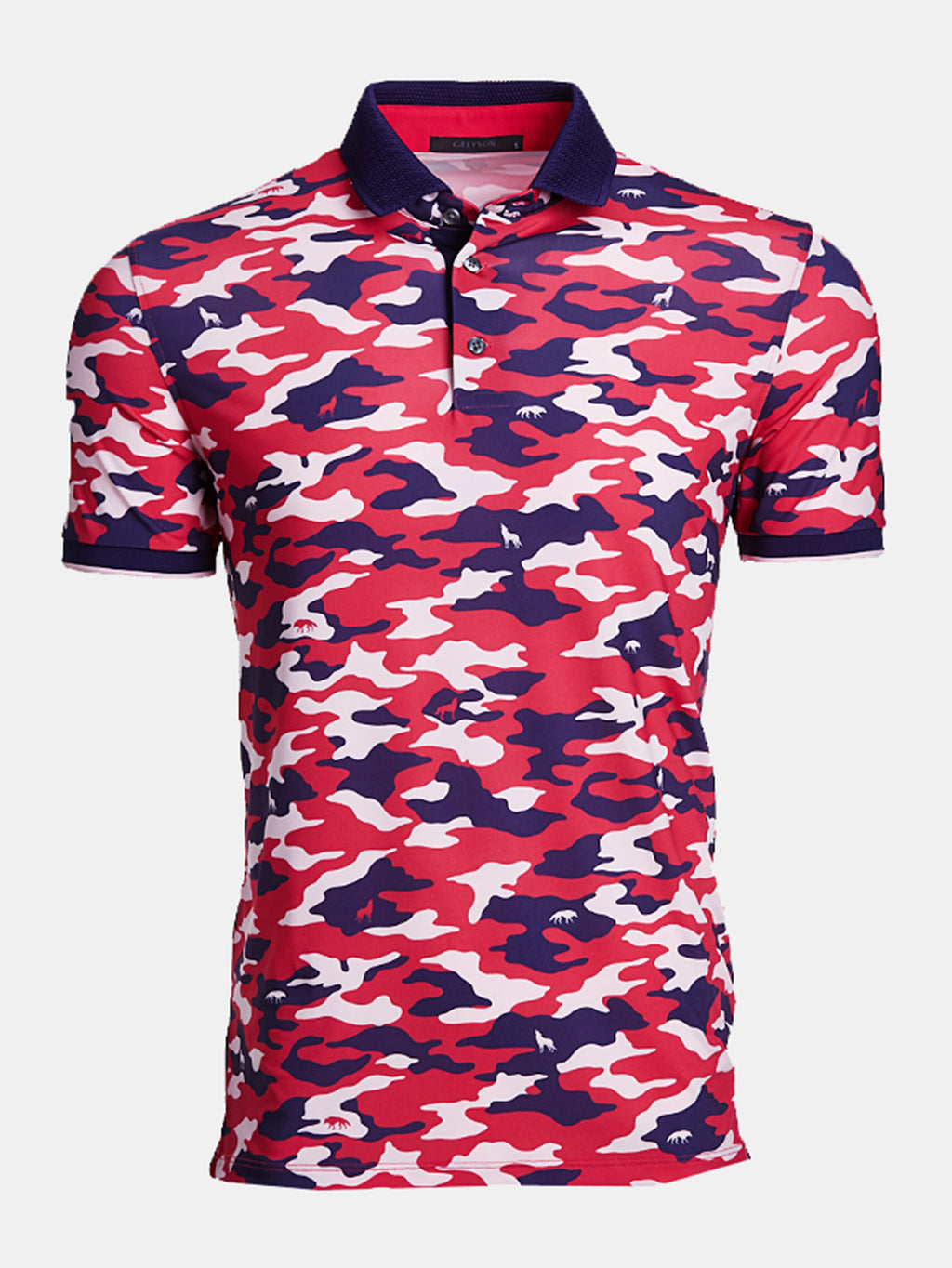 Greyson Wolfscape Polo - Saint Bernard