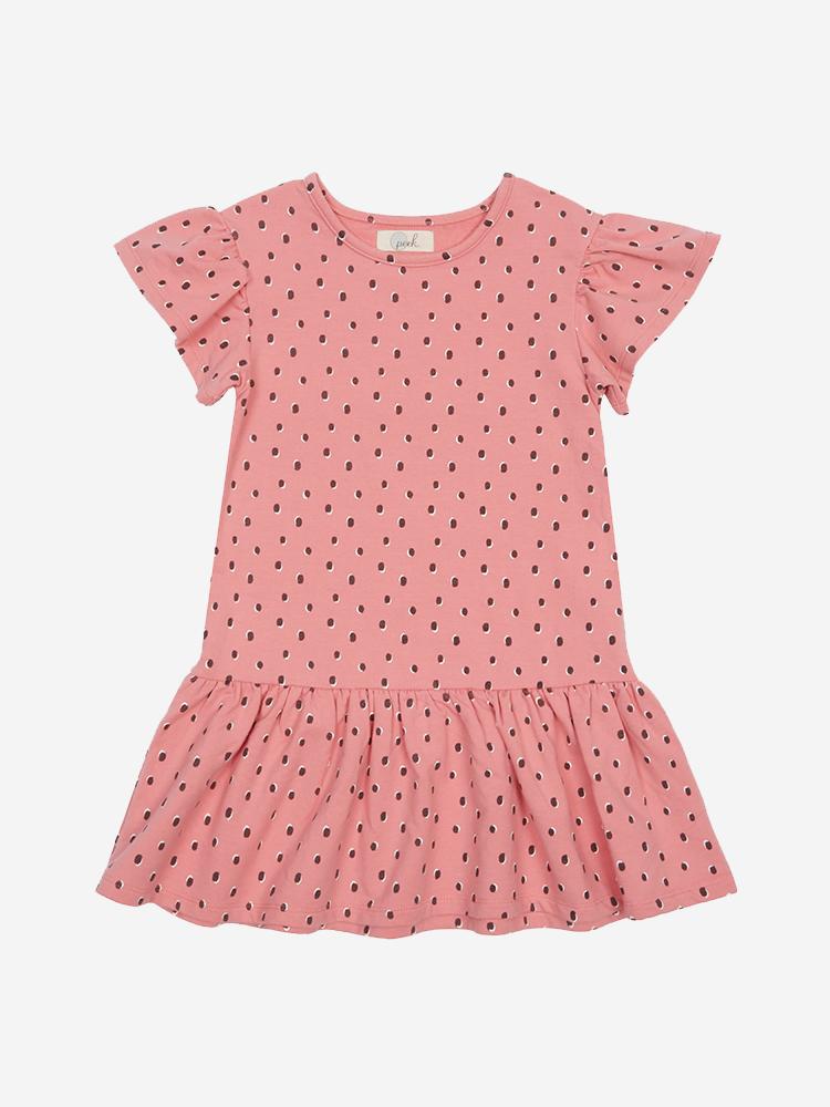 Peek Girls’ Tori Dress - Saint Bernard