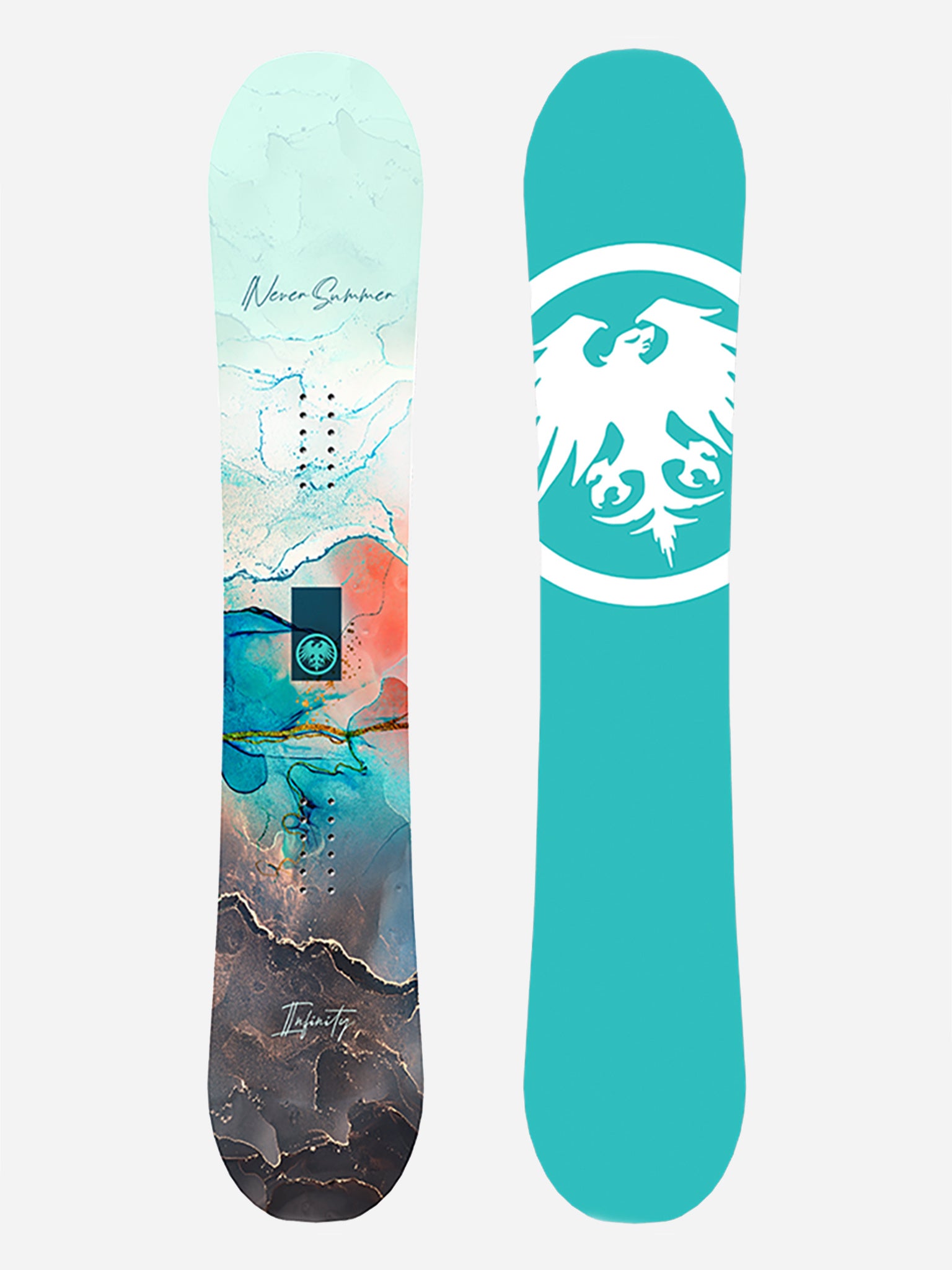 Never Summer Infinity Women's Snowboard 2023 - Saint Bernard