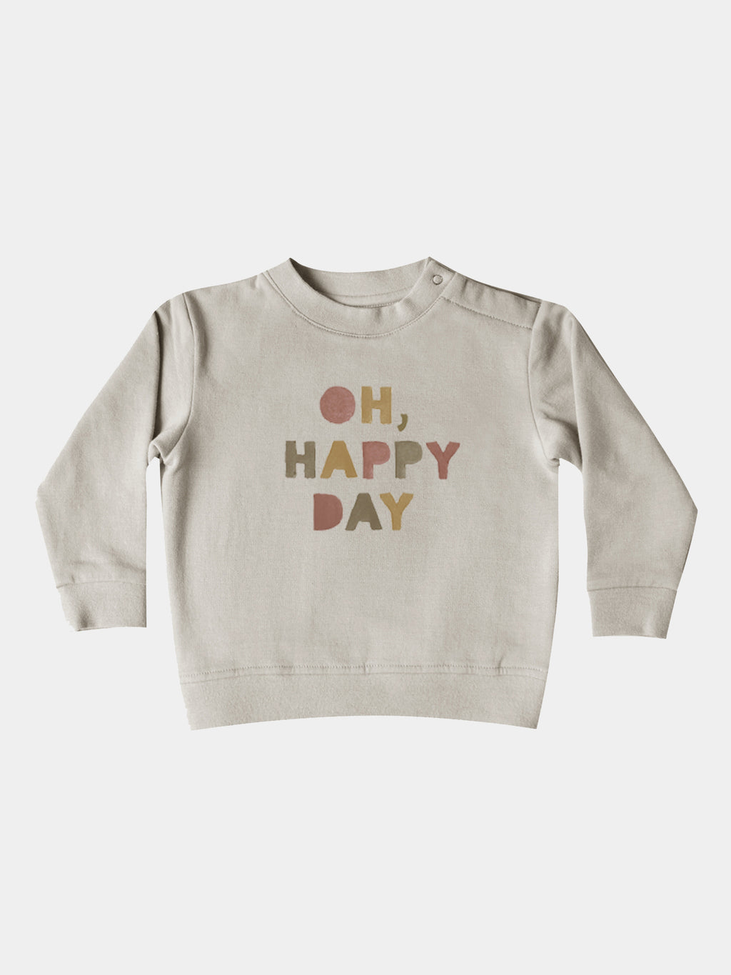Quincy Mae Baby Fleece Basic Sweatshirt - Saint Bernard
