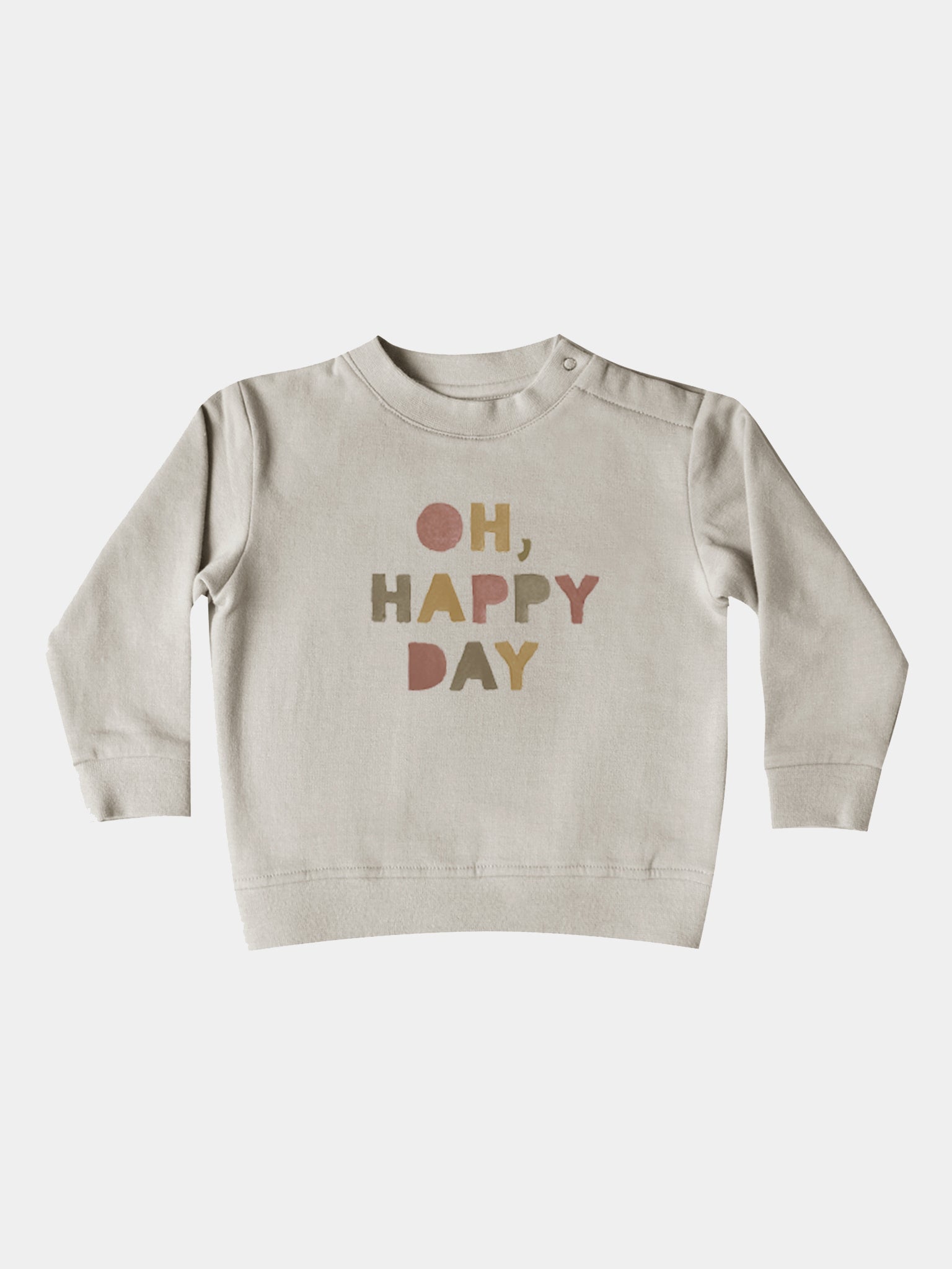 Quincy Mae Baby Fleece Basic Sweatshirt - Saint Bernard