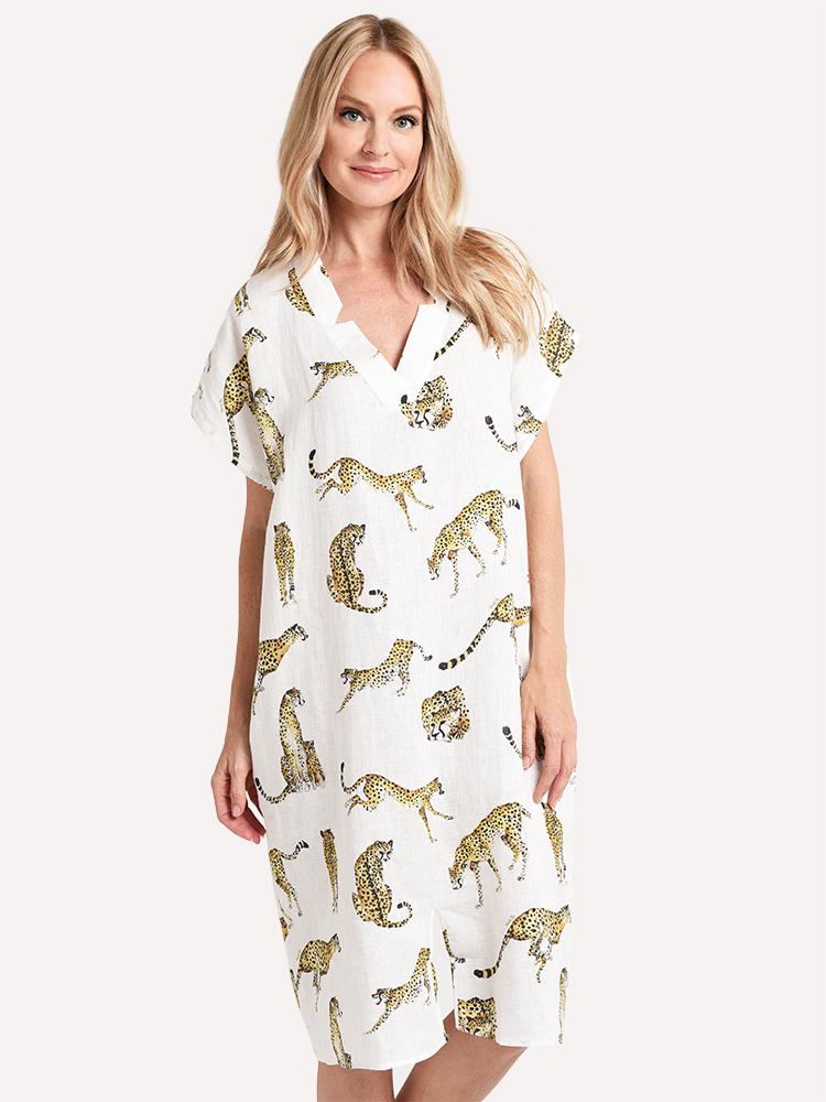 Nach Bijoux Women's Feline Whitness Dress - Saint Bernard
