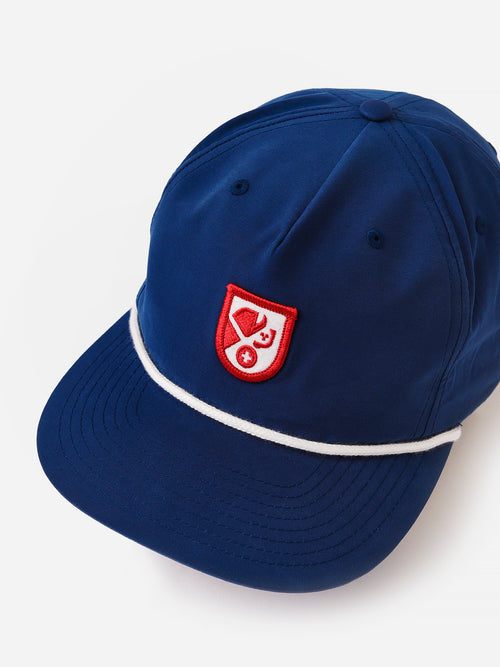 Saint Bernard Shield Logo Snapback Hat - Saint Bernard
