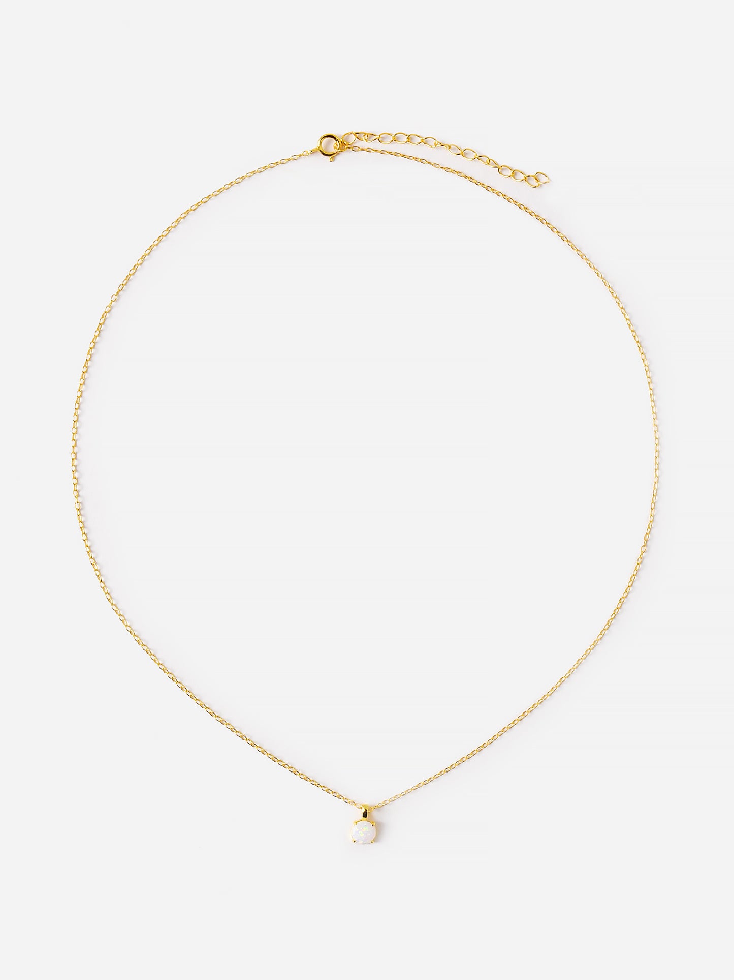 Eight Five One Women's Rachel Opal Chain Necklace