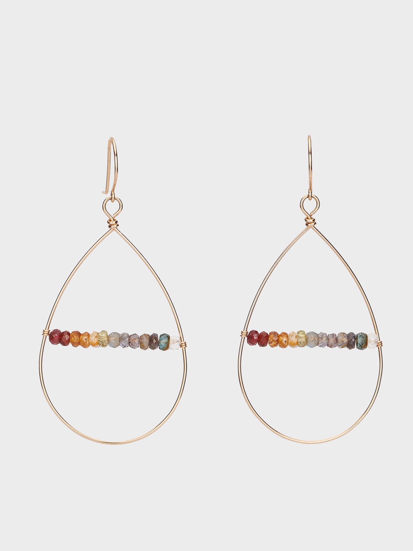 S. Bell Rainbow Tear Drop Earring - Saint Bernard