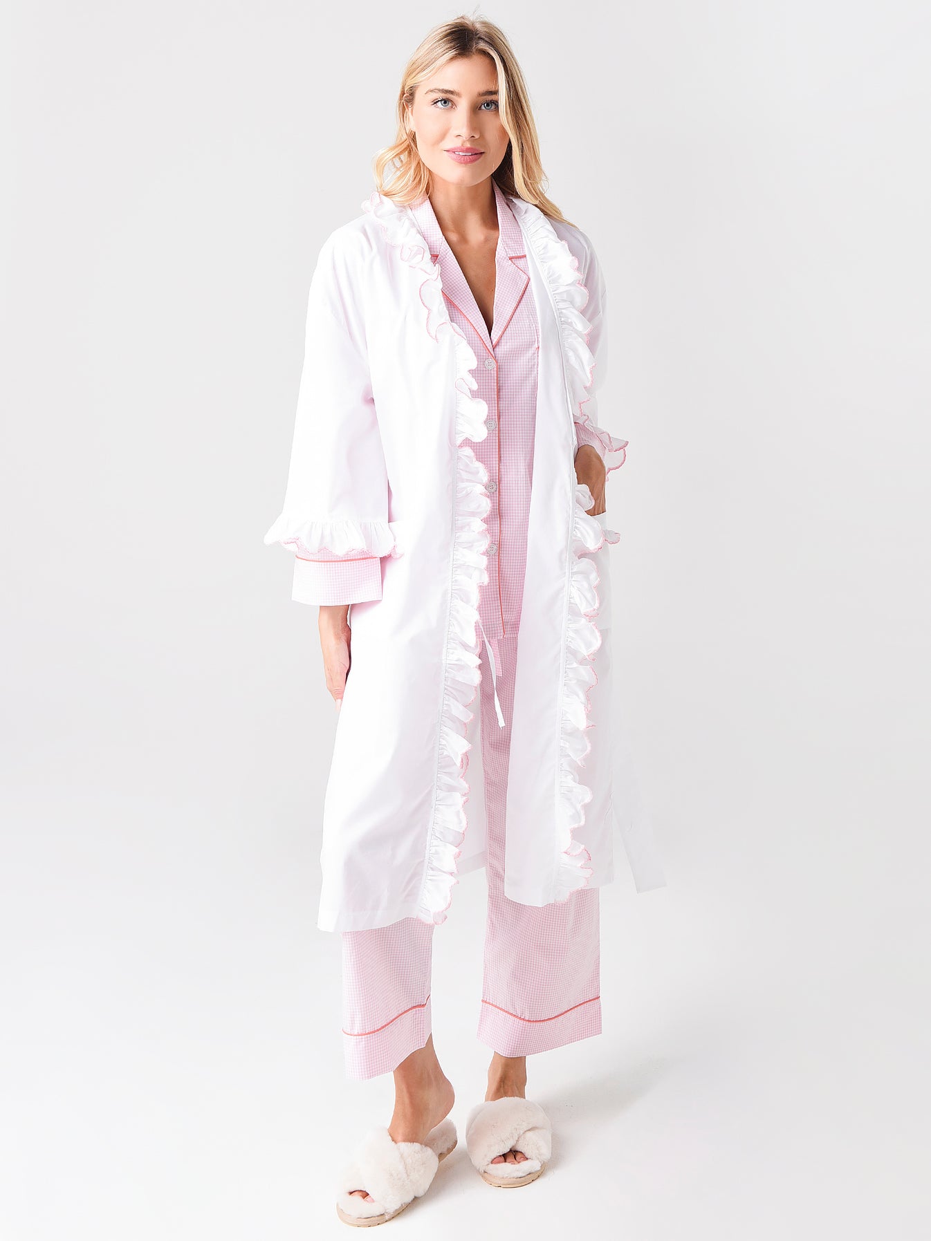 Lenora Women's Josie Ruffle Robe
