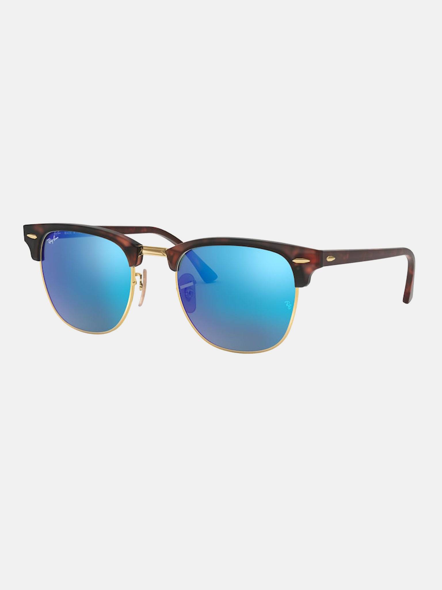 Ray-Ban Clubmaster Flash Lenses Sunglasses - Saint Bernard