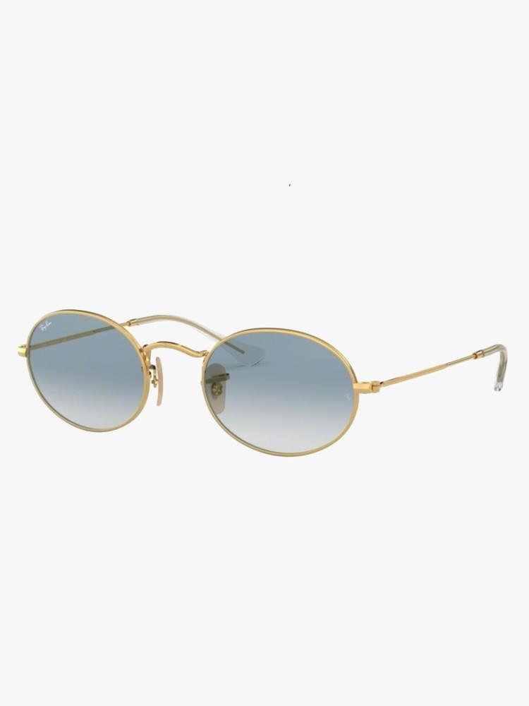Ray-Ban Oval Flat Lenses Sunglasses - Saint Bernard