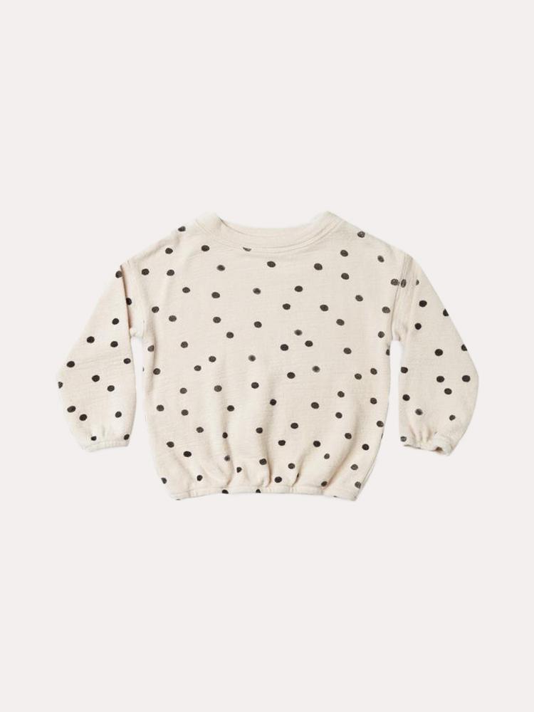 Rylee & Cru Dot Pullover Sweater - Saint Bernard