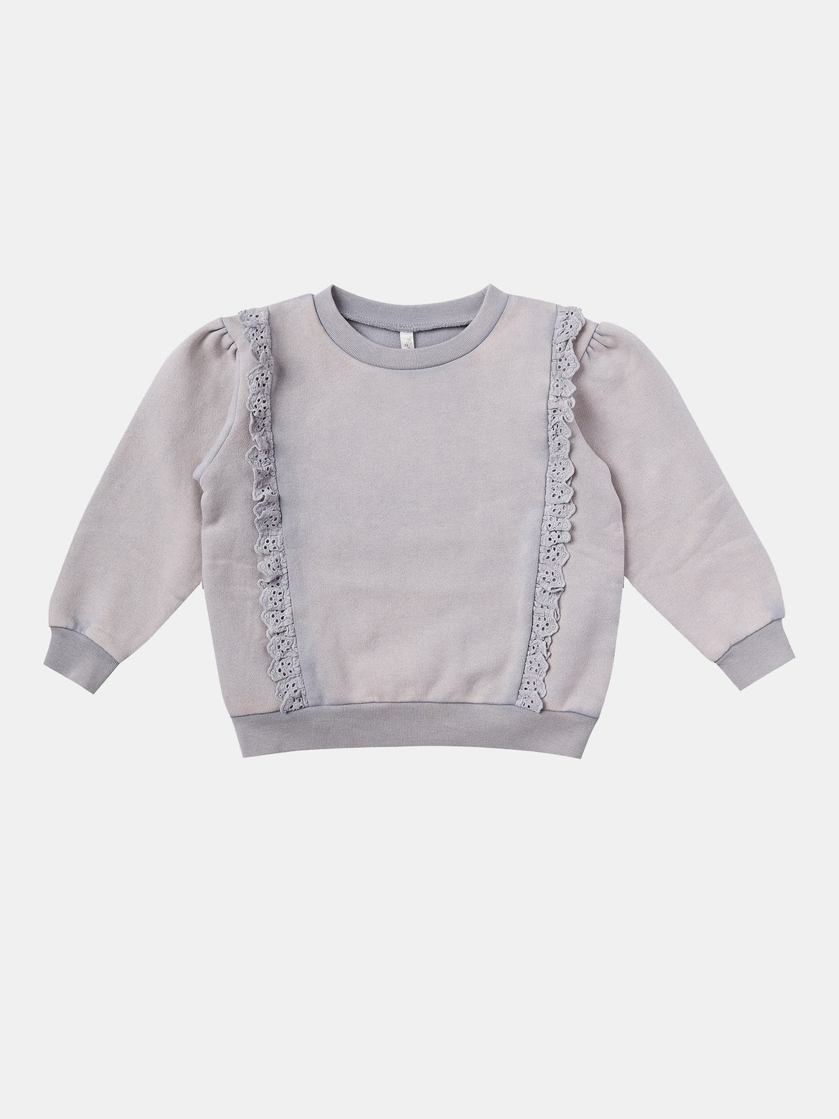 Rylee & Cru Little Girls' Scarlet Pullover Sweatshirt - Saint Bernard