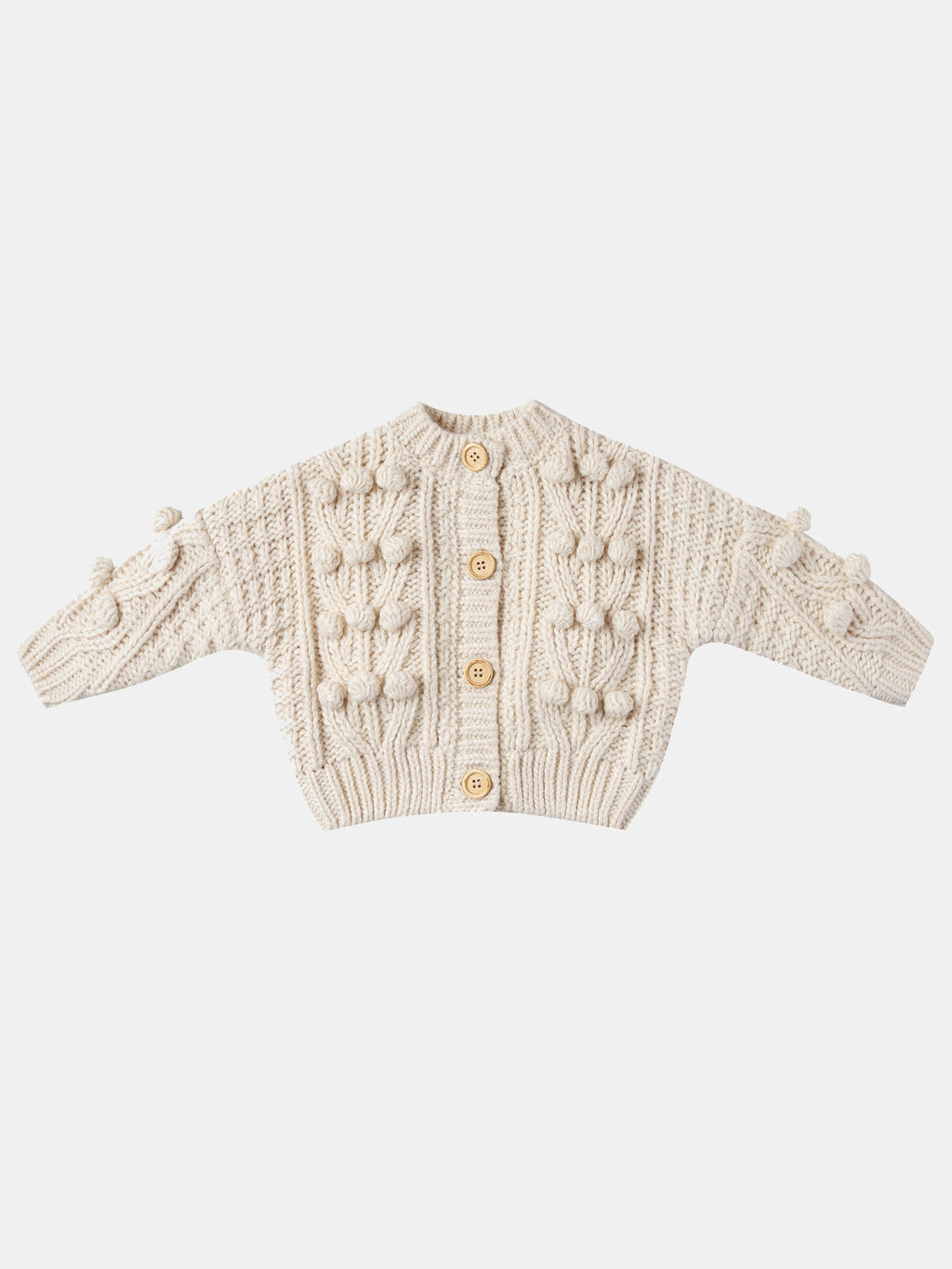 Rylee & Cru Little Kids' Bobble Cardigan - Saint Bernard