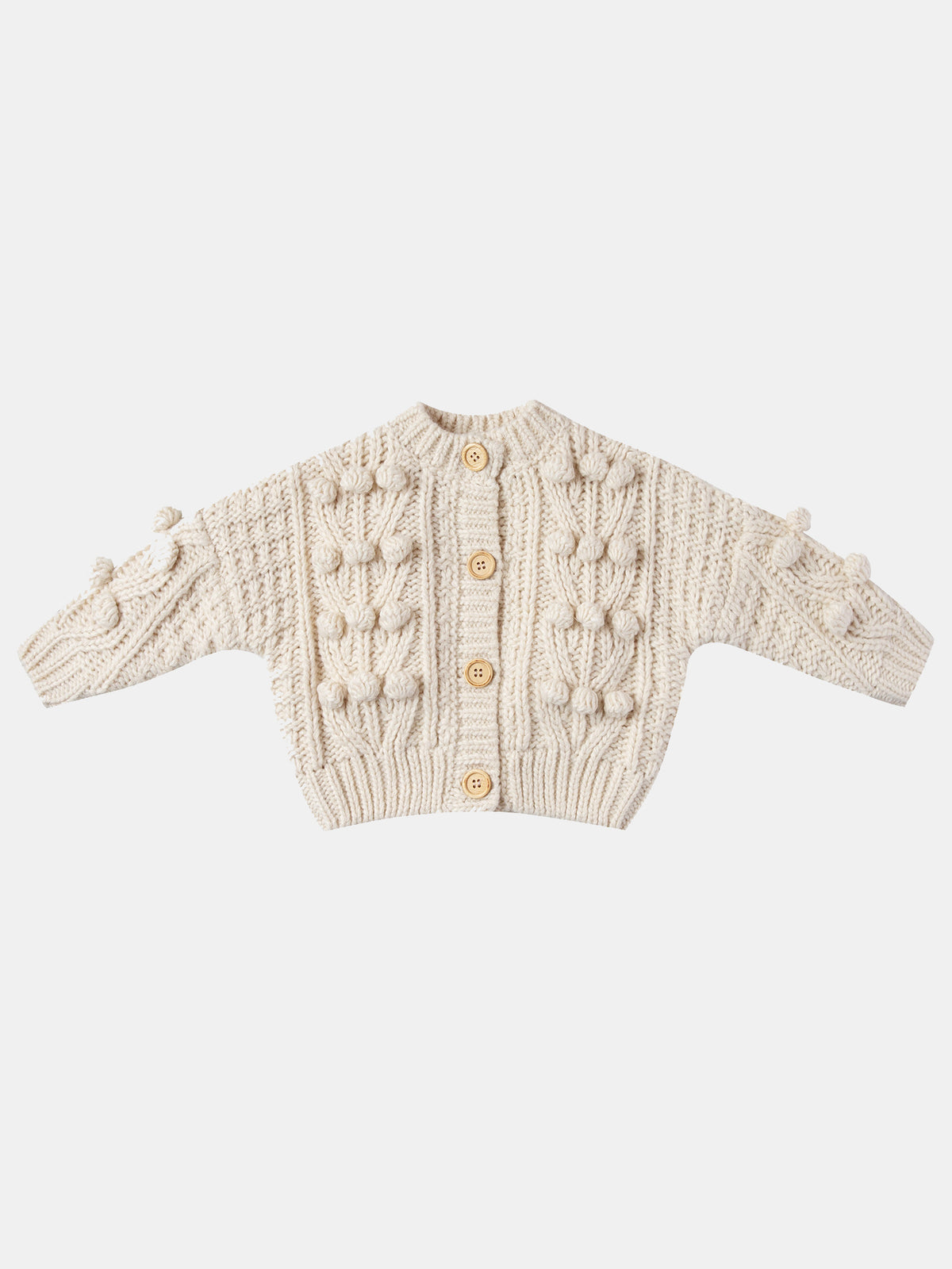 Rylee & Cru Little Kids' Bobble Cardigan - Saint Bernard