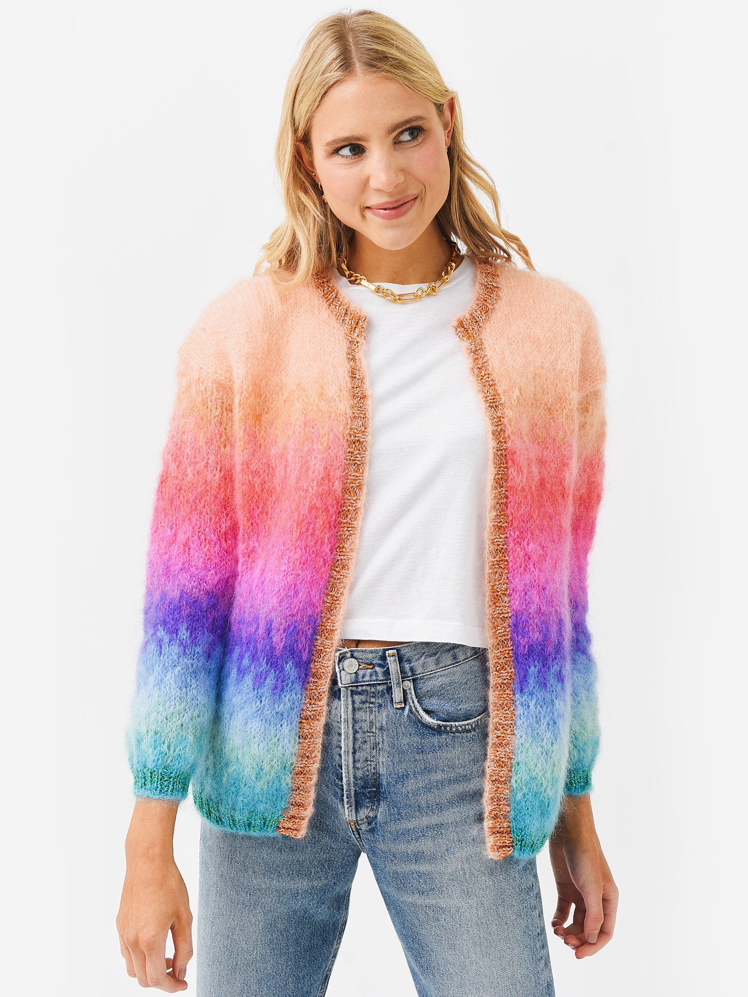 Rose Carmine Women's Gilet Court Jacket - Saint Bernard