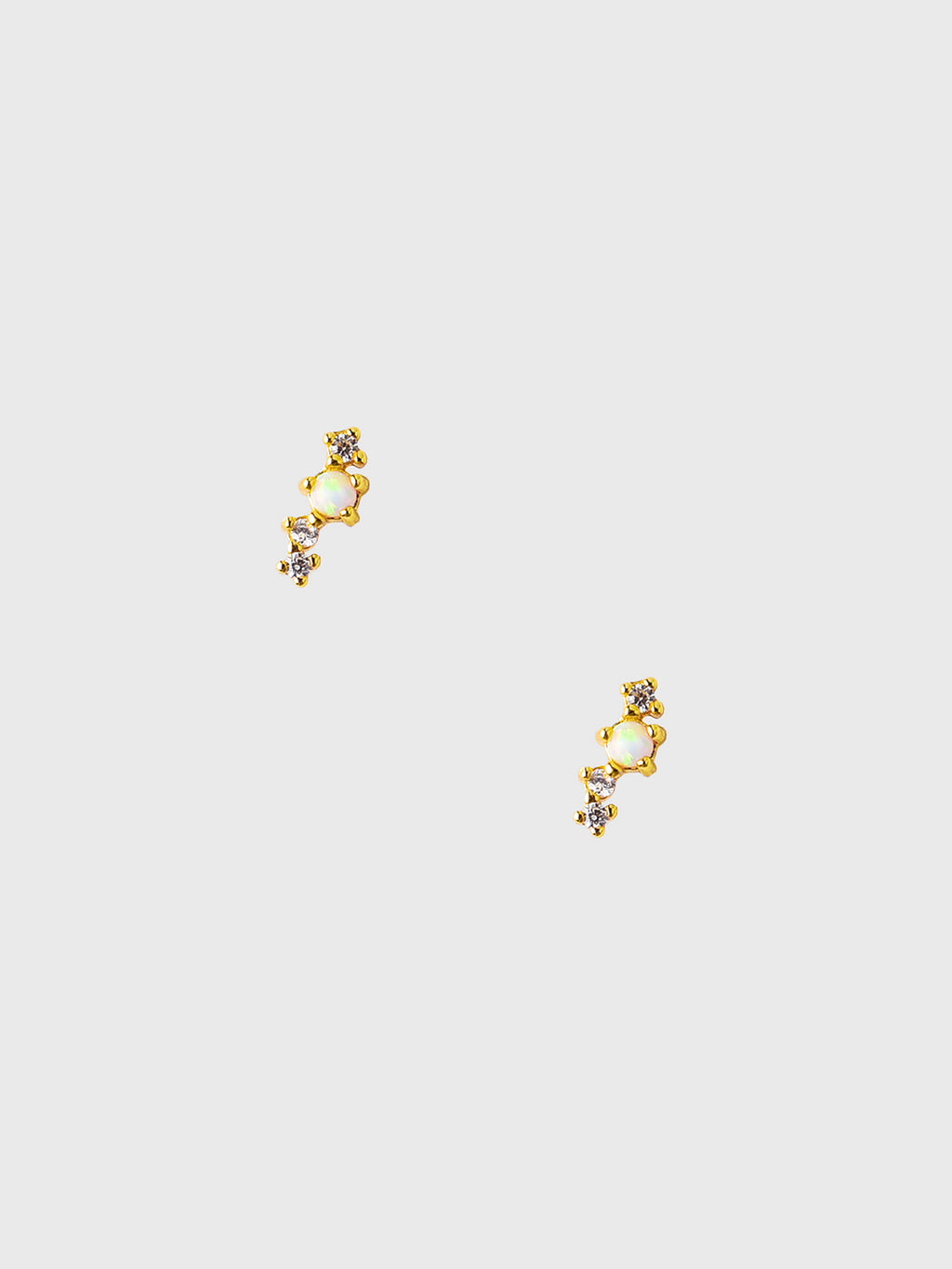 Eight Five One Women's Remy Stud Earrings - Saint Bernard