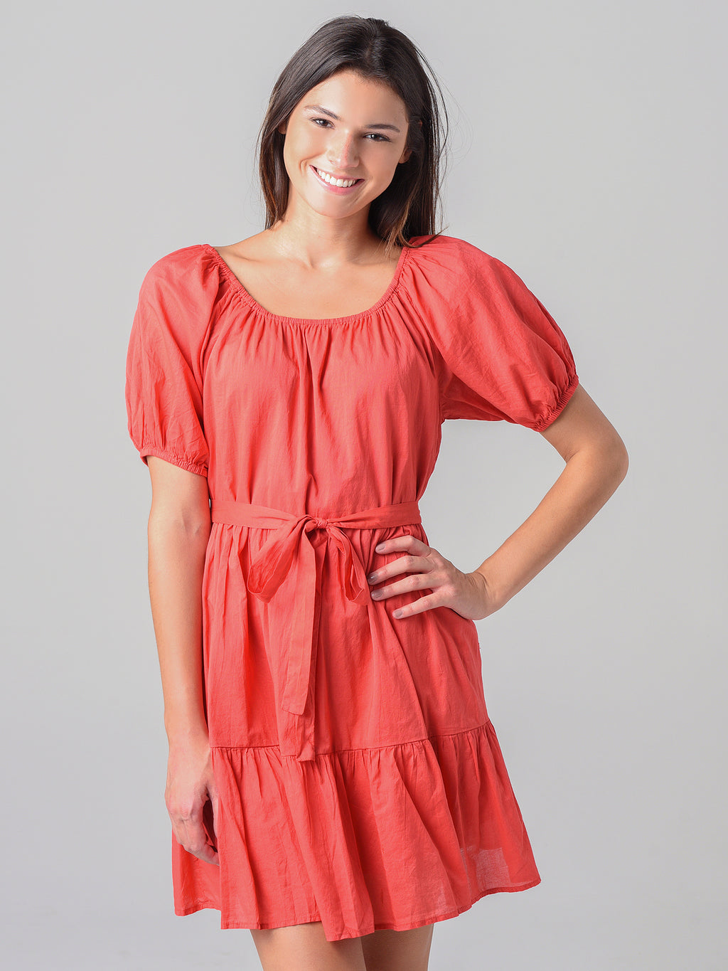 Velvet Women's Renelle Puff Sleeve Dress - Saint Bernard