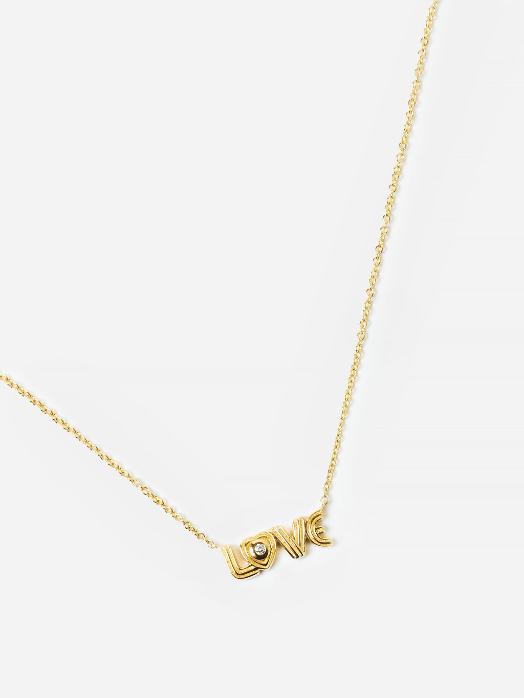 S. Bell Women's Retro Love Necklace - Saint Bernard