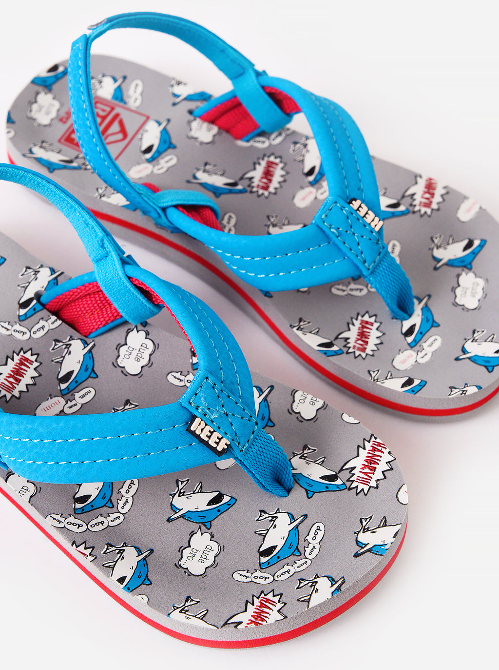 Reef Toddler Little Ahi Nom Nom Flip Flop - Saint Bernard