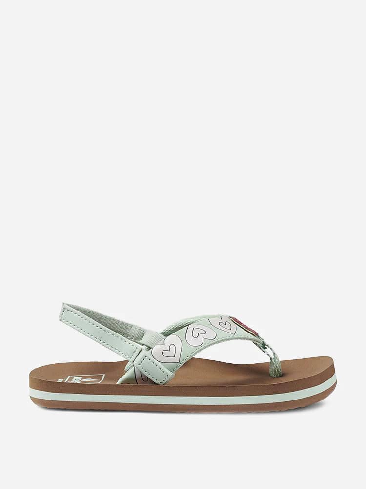 Reef Girls' Little Ahi Color Change Sandals - Saint Bernard