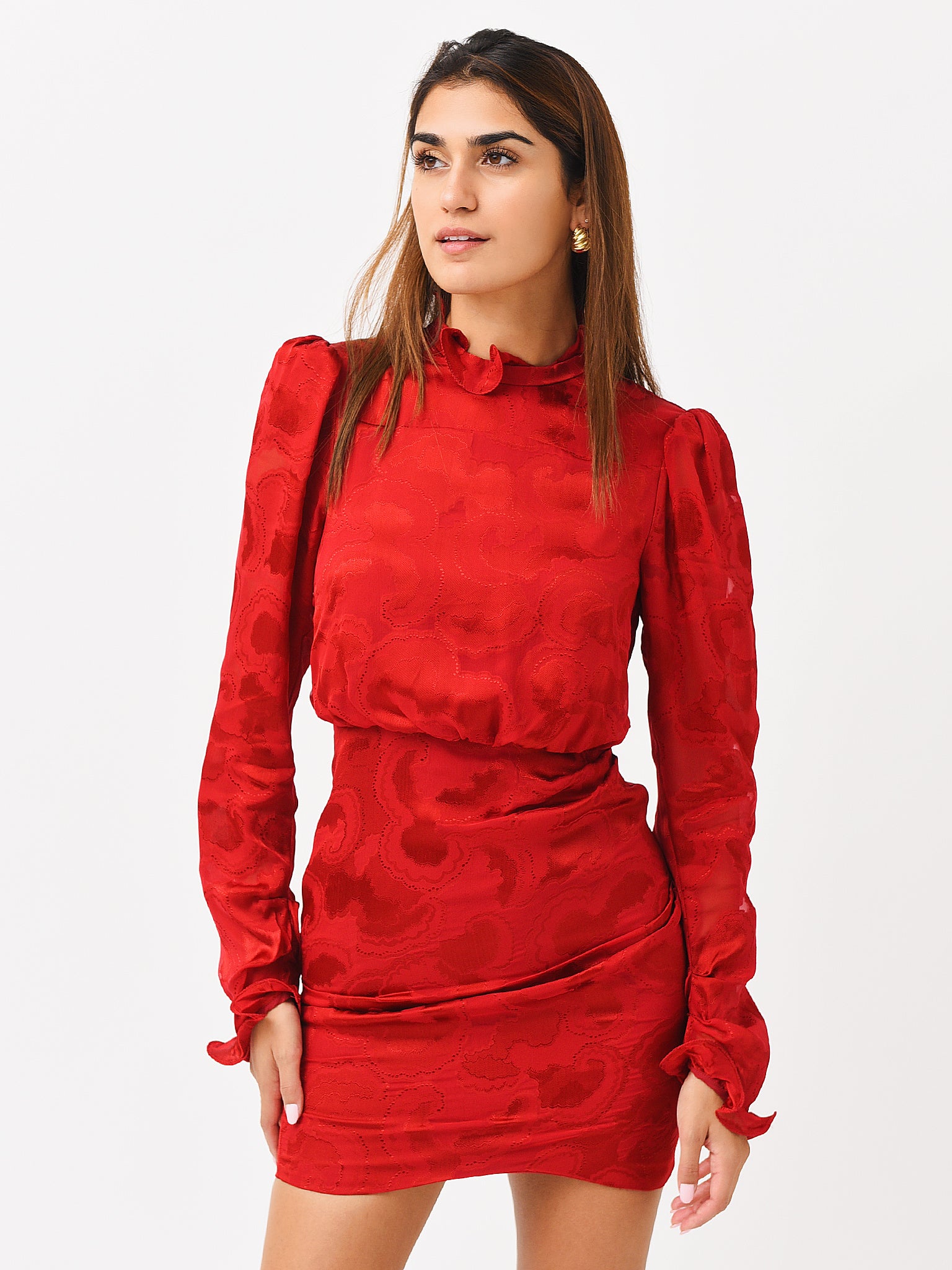 Saloni Women's Rina B Dress - Saint Bernard