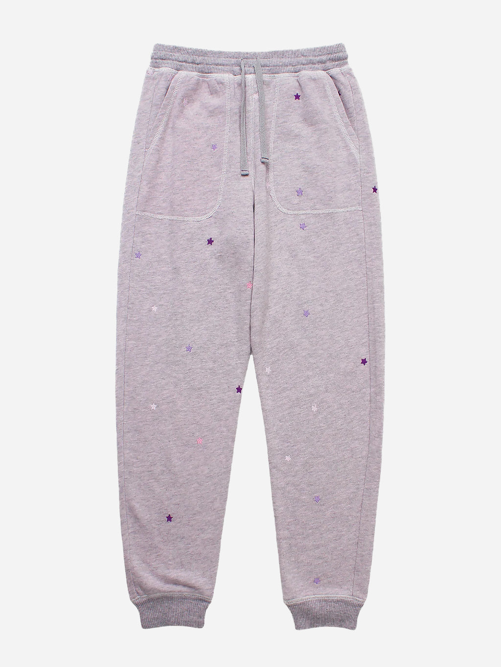 Splendid Girl Girls' Star Embroidered Jogger Pants - Saint Bernard